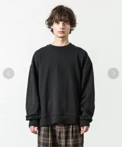 slick オーバーサイズスウェットシャツ