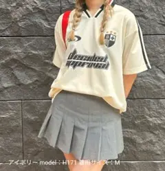 Snap club　メンズ　レディース　サイドライン半袖ゲームシャツ