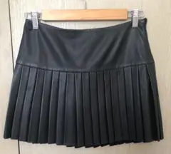 ラルフローレン レザーミニスカート