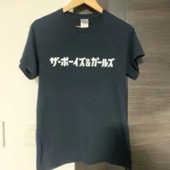 ボーイズ&ガールズ ボイガル Tシャツ カタカナロゴ バンドTシャツ 黒 札幌
