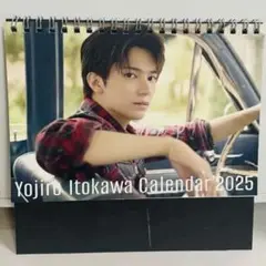 【新品未使用】糸川耀士郎卓上 2025年カレンダー