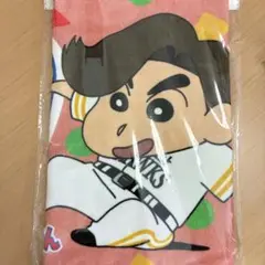 【周東】 タオル クレヨンしんちゃん 新品 2025年版 周東佑京 【ホークス】
