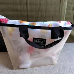 KALDI メッシュトートバッグ フードモチーフ