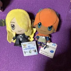 ポケモンマスターズEX ぬいぐるみ キバナ　シロナ　2種セット