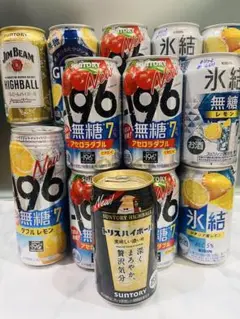 チューハイサワー系お酒類18本セット チューハイ 氷結 レモンサワー ハイボール