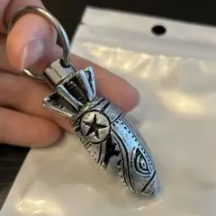 シャーク　ロケット　ボム　キーホルダー　トップ　チャーム