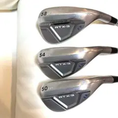 Cleveland RTX-3 ウェッジ 3本セット (50°/54°/58°)