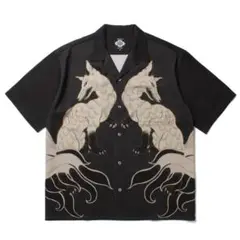 XL GAKKIN × BUDSPOOL 白墨狐 HAWAIIAN SHIRT