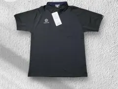 新品　インパル　ポロシャツ　　M ブラック　　MATERIAL PROOF