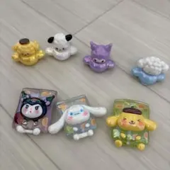 サンリオ デコパーツ お菓子 飛行機 雲