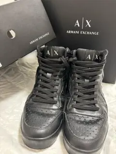 ARMANI EXCHANGE A|X ハイカットスニーカー 28cm 箱付き