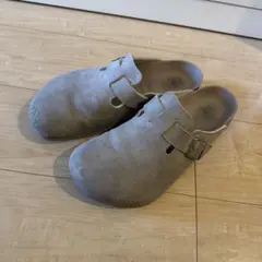 BIRKENSTOCK サンダル スエード グレー 44