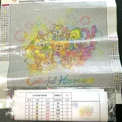 ダイヤモンドアート　ダッフィーフレンズ　30×30