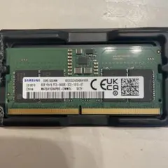 Samsung DDR5 8GB 5600MHz メモリーノートパソコン用