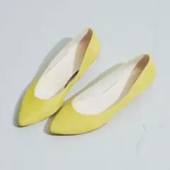ボロネーゼカッターパンプス 黄色 40 Au BANNISTER