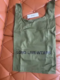 WTAPS LONG LIVE エコバッグ オリーブグリーン WTAPS LONG LIVE エコバッグ オリーブグリーン