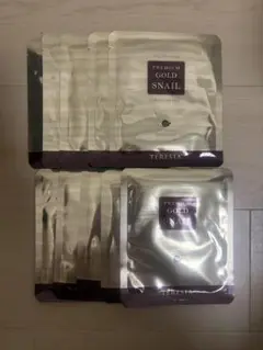 TERESIA PREMIUM GOLD SNAIL10袋 韓国マスク　美容