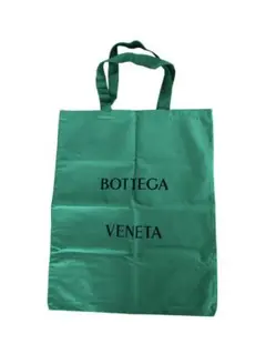 BOTTEGA VENETA ノベルティ グリーン トートバッグ ビッグサイズ BOTTEGA VENETA - ボッテガヴェネタ BOTTEGA VENETA ロゴ