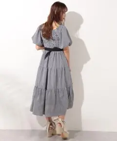 Nice Claup ギンガムチェック ワンピース