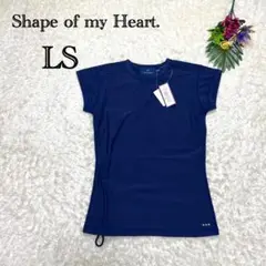 【新品タグ付】シェイプオブマイハート　半袖Tシャツ　UVカット　日本製　ロゴ L