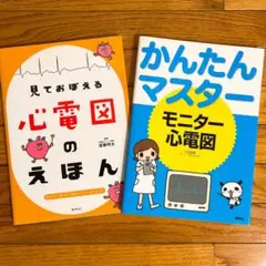 かんたんマスターモニター心電図⭐️見ておぼえる心電図のえほん