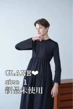 CLANE❤︎ TIERED ONE PIECE ティアードワンピース 1