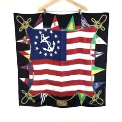 ラルフローレン Ralph Lauren バンダナ スカーフ 総柄 国旗 小物