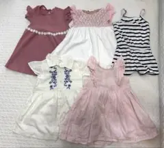 babyGAP、H&M、SKAPE他　ワンピース　5点セット