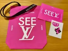 ルイヴィトンLouis Vuitton SEELV展 ノベルティトートバッグ