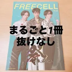 FREECELL vol.61 表紙 岩本照 深澤辰哉 宮舘涼太