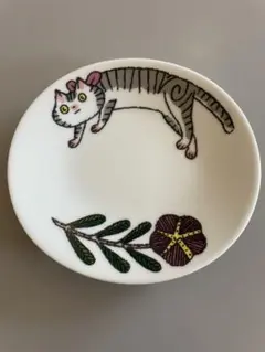 【新品未使用品】鹿児島睦さん手描き皿　猫 2025年最新】鹿児島睦 ネコの人気アイテム - メルカリ