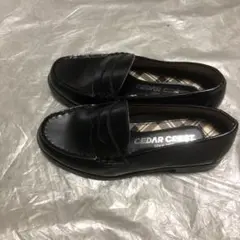 CEDAR CREST ブラックローファー22、5㎝