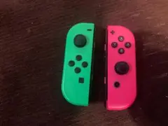 switchのジョイコン(第四世代スティック交換済)動作確認 左右グリーンピンク
