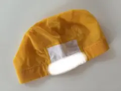 フットマーク♡スイミング帽子黄色プールLサイズ