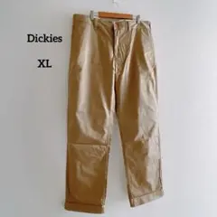 Dickies チノパン 36インチ ベージュ ワークパンツ 綿100% XL