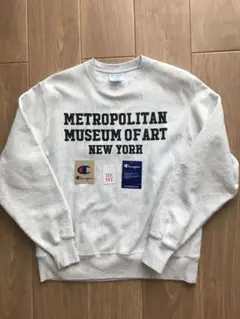 メトロポリタン美術館 Champion Reverse Weave スウェット
