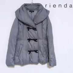 rienda リエンダ 中綿 ミドルダッフルコート ダウンジャケット