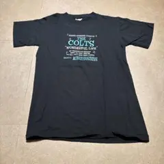 The colts 半袖　tシャツ　黒　バンド　ツアー　シングルステッチ　97