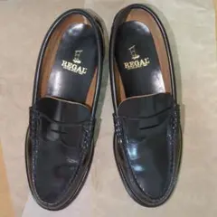 REGAL 黒 ローファー レザー＋靴袋（GUCCI）