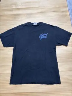 PORT COMPANY 黒 Tシャツ フロントロゴ 古着
