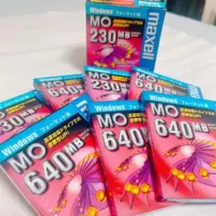 【maxell マクセル】MOディスク 640MB 230MB 【未開封】７枚