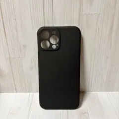 ✨iphone13 ProMax ケース シンプル 黒 ブラック カメラ保護