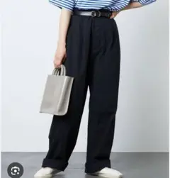 MACOBER × FREAK'S STORE　別注フレンチワークパンツ　黒