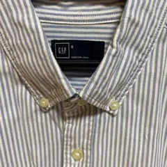 OLD GAP ストライプ 長袖シャツ Sサイズ