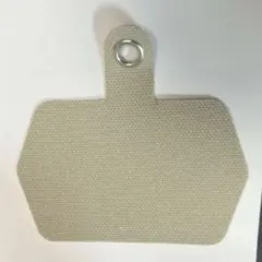 スマホショルダーストラップ用 カード ベージュ 訳あり‼️