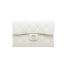 chanel♡一万円を折らずにしまえる財布