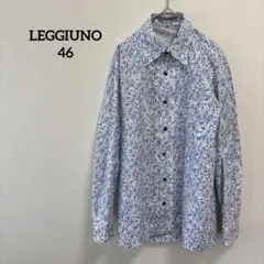 LEGGIUNO 花柄ドット 長袖シャツ 46