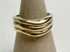 ゴールド リング 14K 10号 金 ヴィンテージ アンティーク 指輪
