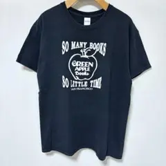 Green Apple Books & Music Tシャツ ブラック Lサイズ