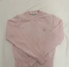 MAISON KITSUNÉ ピンク カーディガン L MAISON KITSUNE メゾンキツネ カーディガン レディース ピンク